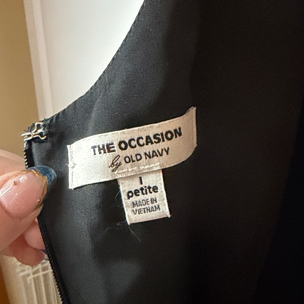 Old Navy Black Sleeveless Dress (LP) - Picture 3 of 3